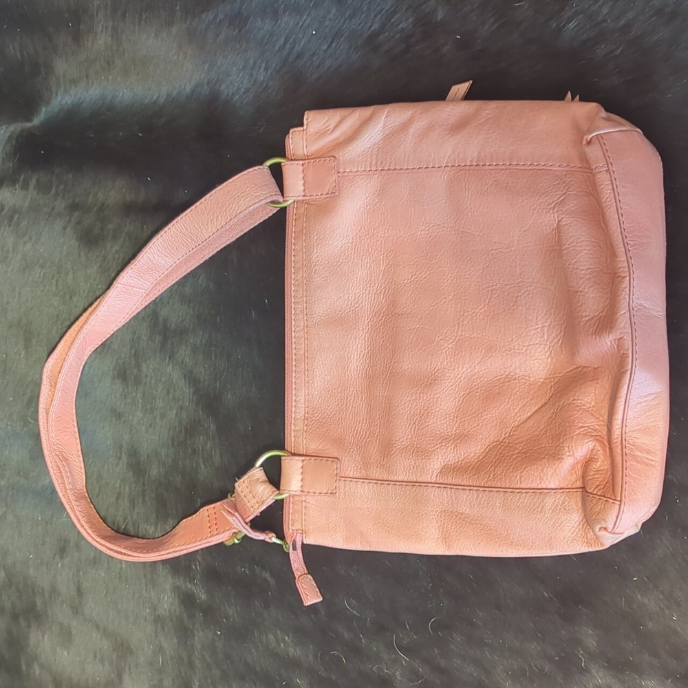 Fossil Pink Crossbody Bag with Adjustable Strap - Picture 3 of 6